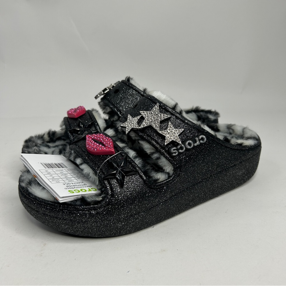 Crocs Classic Cozzzy “Disco Glitter” 2023 - Picture 3 of 6